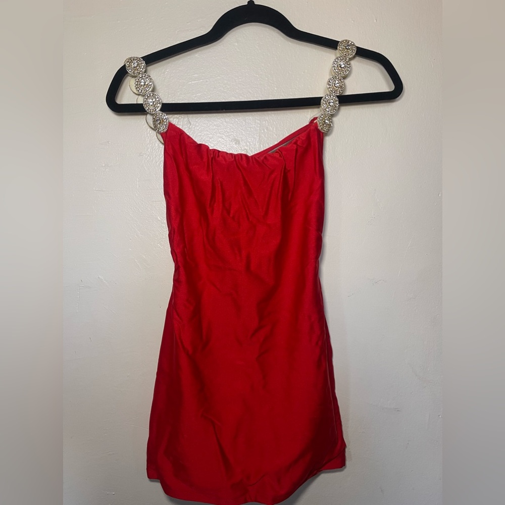 Red Short CUTE birthday dress